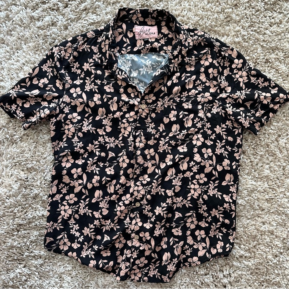 Billy Aloha Hawaiian “Indi flower” shirt